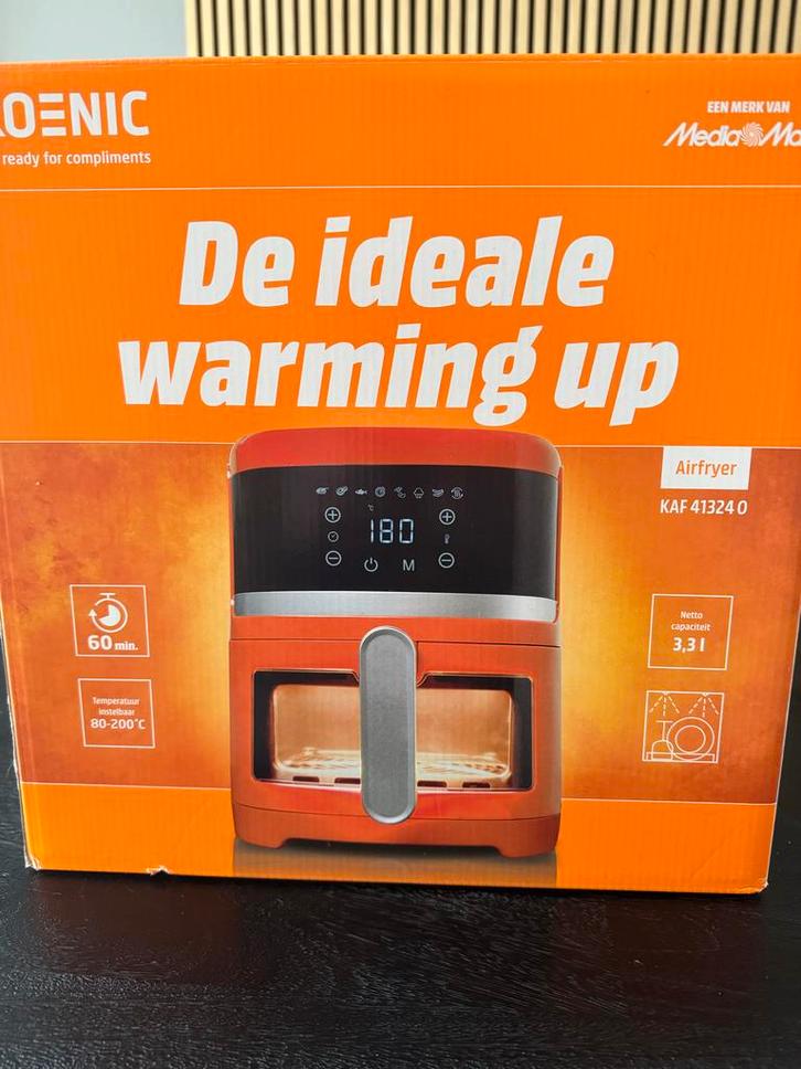 Koenic Airfryer KAF 41324 O - Nieuw in doos, Witgoed en Apparatuur, Airfryers, Nieuw, Airfryer, Minder dan 750 gram, Verzenden