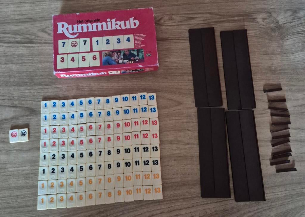 Kleine Rummikub, Ophalen of Verzenden, Gebruikt