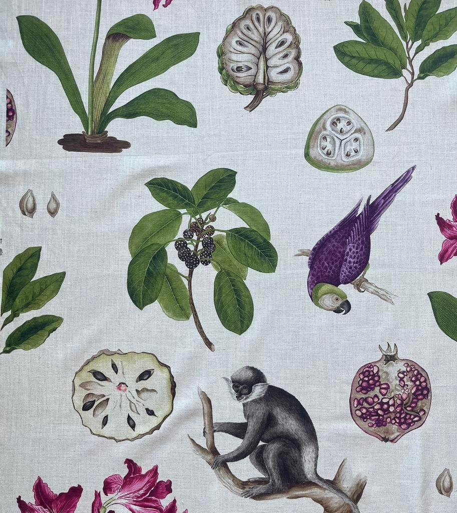 ‘CAPUCHINS’ by ‘ARTHUR SANDERSON’, Overige kleuren, 120 cm of meer, Ophalen of Verzenden, Katoen