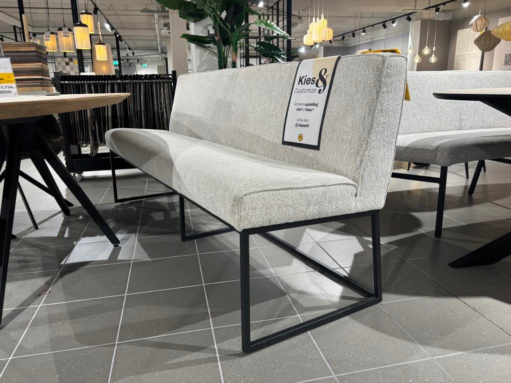 Eetkamerbank, Huis en Inrichting, Stoelen, Ophalen, Overige kleuren, Drie, Zo goed als nieuw