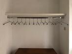 Vintage Retro Chroom zakelijke Kapstok met 14 Hangers, Gebruikt, Minder dan 100 cm, Metaal, Ophalen