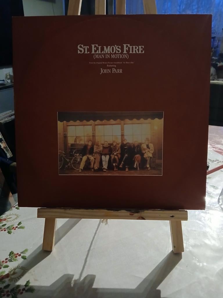 St. Elmo's Fire (Man in Motion) maxi John Parr vinyl, Cd's en Dvd's, Ophalen of Verzenden