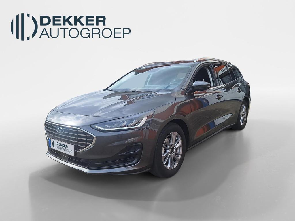 Ford Focus Wagon 1.0 EcoBoost Hybrid Titanium, Gebruikt, Origineel Nederlands, Handgeschakeld, 19 km/l
