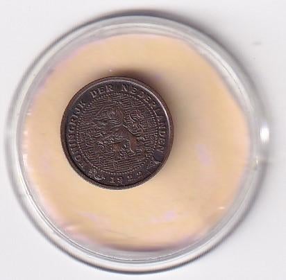1/2 Cent 1922 Zeer Fraai, Postzegels en Munten, Munten | Nederland, Verzenden, Koningin Wilhelmina, Overige waardes, Losse munt
