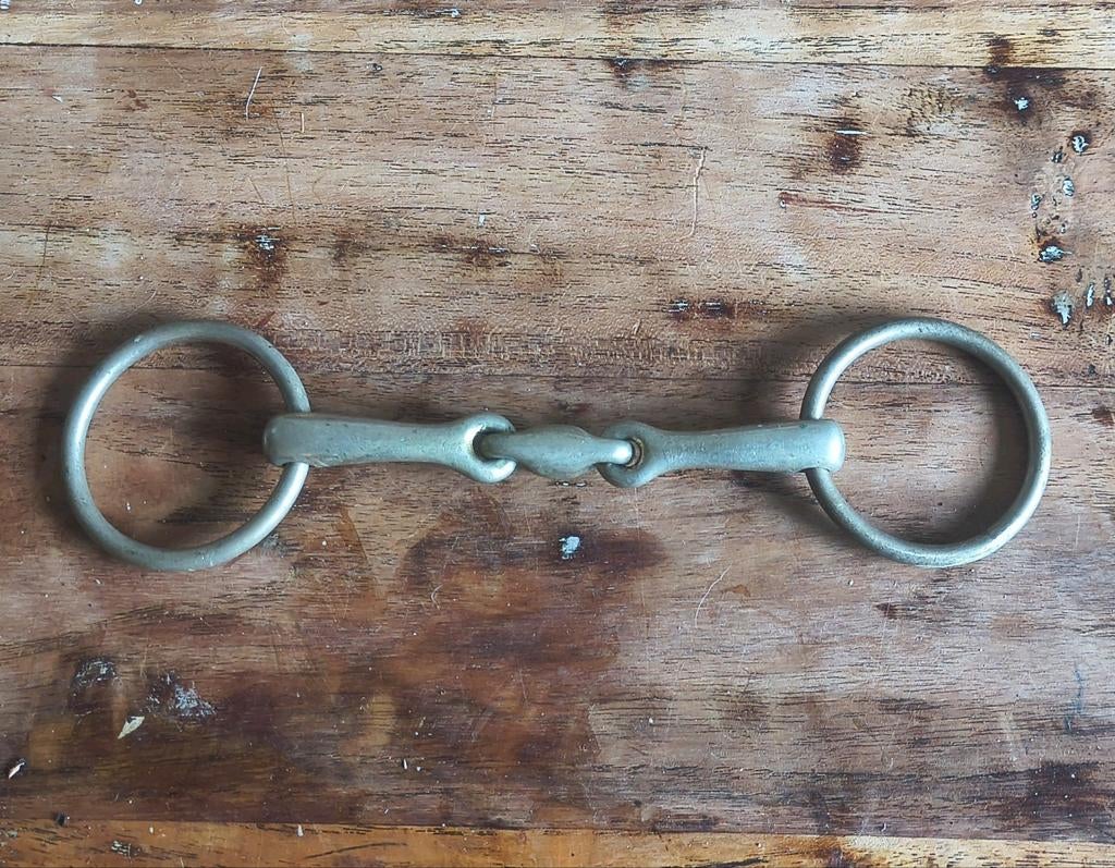 Dubbel gebroken watertrens KK Aurigan 12.5cm kleine ringen, Ophalen, Zo goed als nieuw, Dressuur