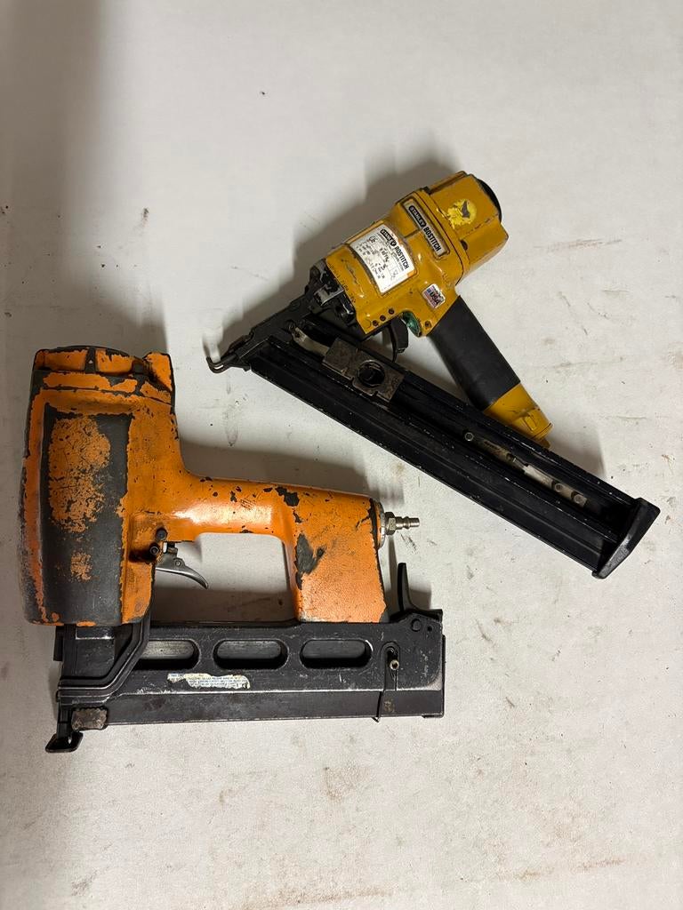 Stanley Bostitch luchtdruk tacker, Ophalen of Verzenden, Gebruikt