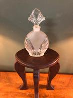 Frans Art-Deco Antiek Glazen Parfum Flesje., Antiek en Kunst, Ophalen of Verzenden