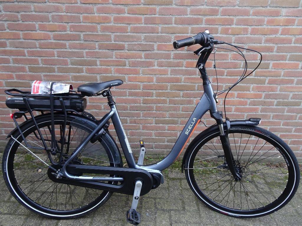 nieuw staat stella midden motor 500 watt accu met lader, Versnellingen, Zo goed als nieuw, 50 tot 53 cm, Schijfrem