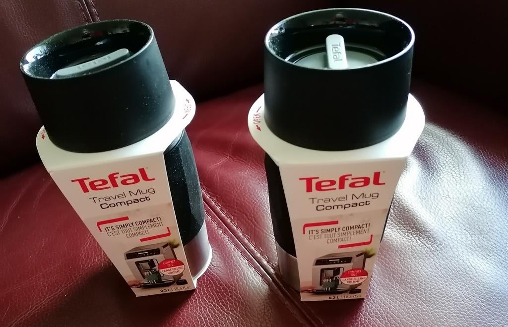 NOG 3 STUK,S TRAVEL MUG,S VAN TEFAL EN 1 VAN EMSA MET BIDON., Ophalen of Verzenden, Nieuw