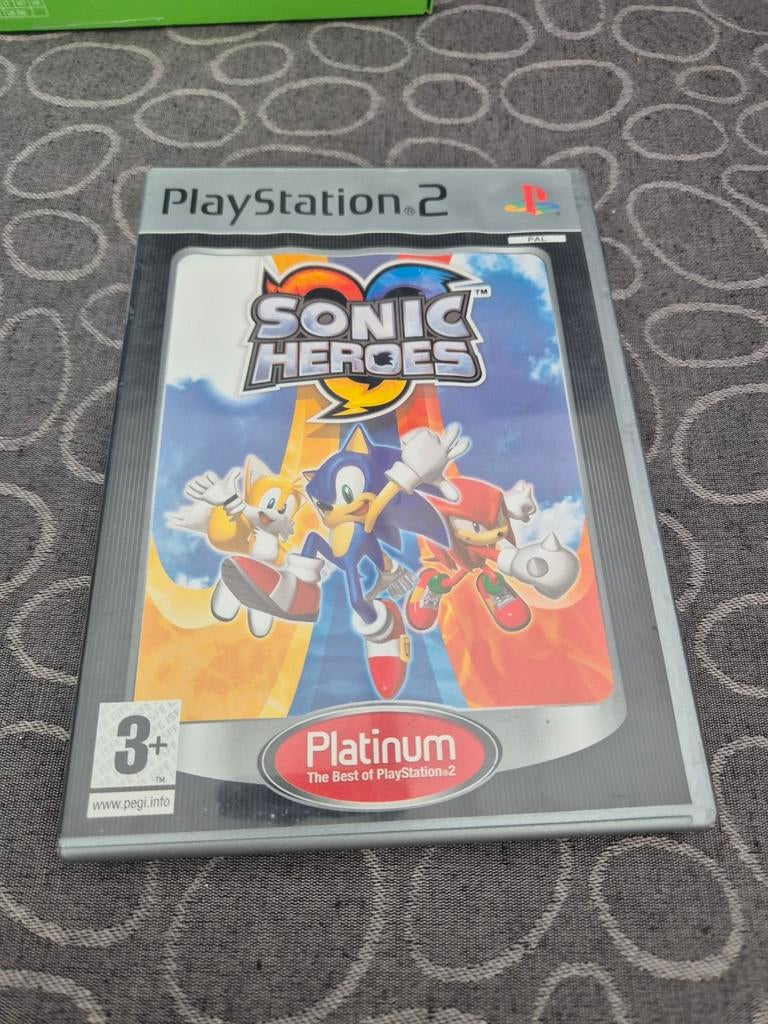 Sonic Heroes Platinum - PlayStation 2 (PS2), Ophalen of Verzenden