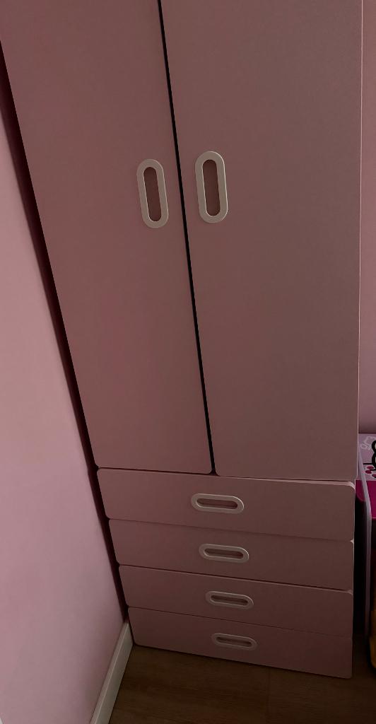 Kledingkast, Huis en Inrichting, Kasten | Kledingkasten, 100 tot 150 cm, Zo goed als nieuw, 150 tot 200 cm, 50 tot 75 cm