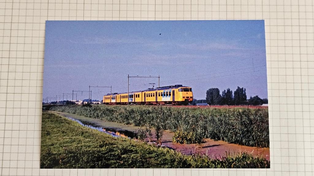 Foto TREIN NS Nederlandse Spoorwegen SGM Sprinter Plan Y, Verzenden, Gebruikt, Trein, Overige typen