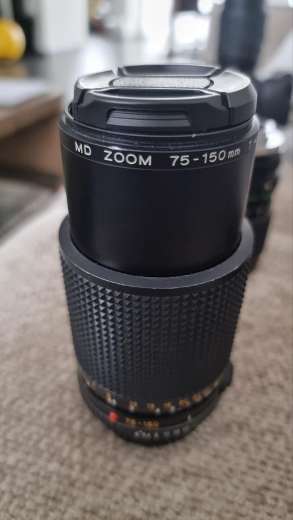 Minolta MD Zoom 75-150mm f/4 objectief, Audio, Tv en Foto, Fotografie | Lenzen en Objectieven, Gebruikt, Telelens, Zoom, Ophalen of Verzenden