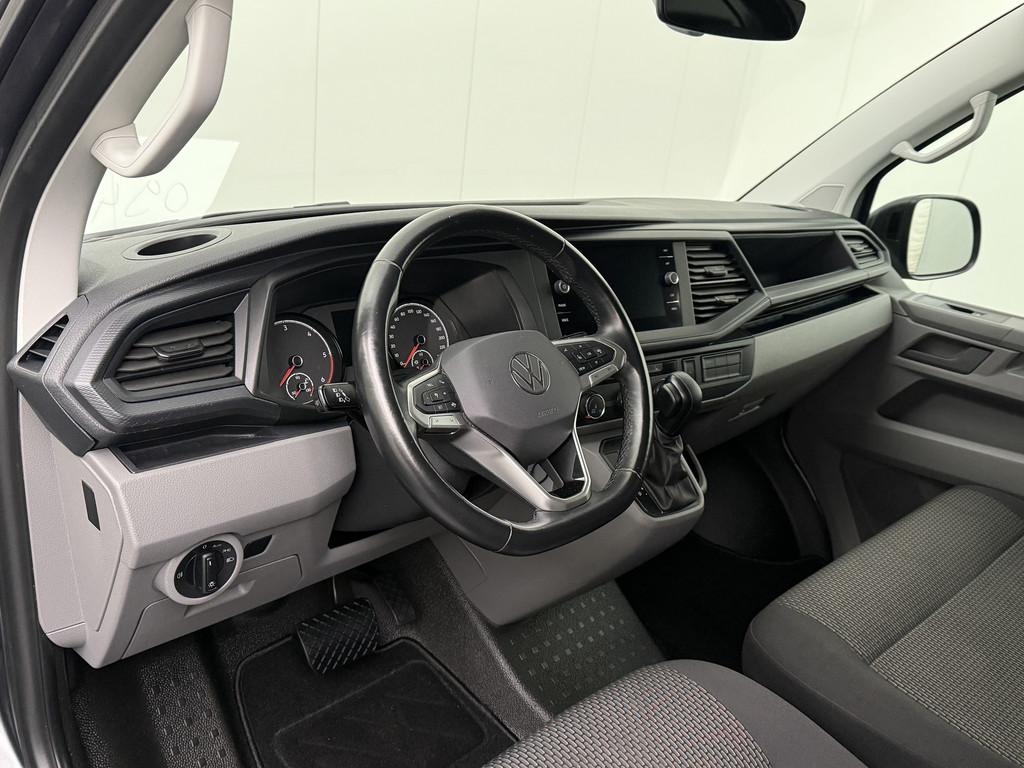Volkswagen Transporter 2.0TDi 150PK DSG Automaat Lang | Led, Auto's, Bestelauto's, Stof, Gebruikt, 4 cilinders, 150 pk