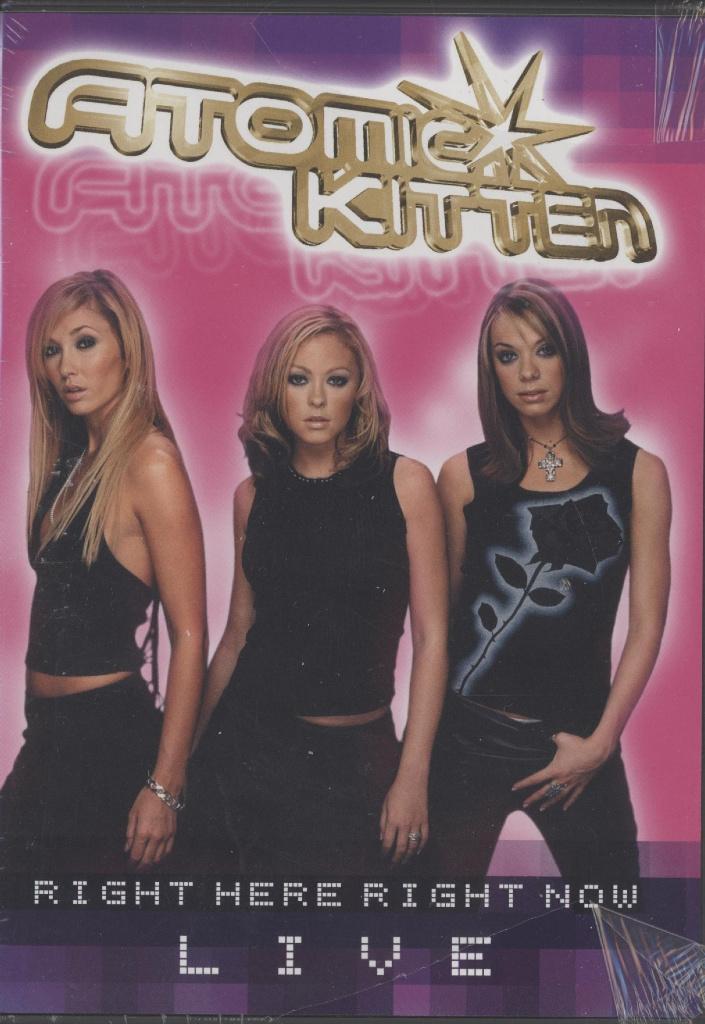 46) Atomic Kitten; Right Here Right Now (live), Cd's en Dvd's, Dvd's | Muziek en Concerten, Zo goed als nieuw, Muziek en Concerten