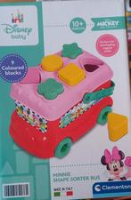 Minnie Shape Sorter Bus - Clementoni NIEUW, Ophalen of Verzenden, Zo goed als nieuw, Auto, Met wieltjes