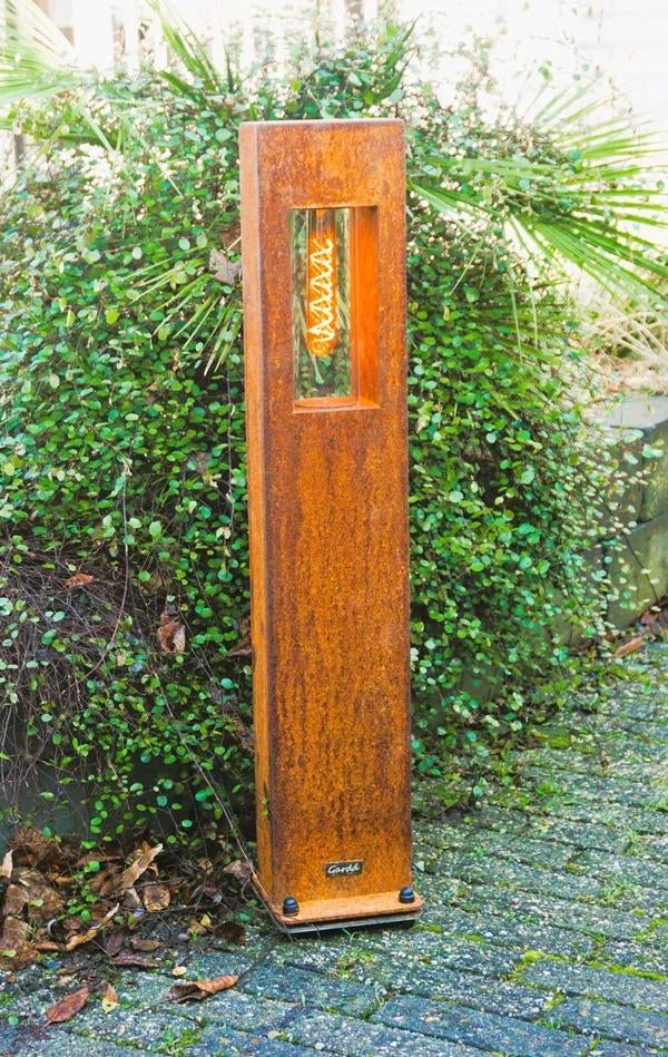 Cortenstaal tuinverlichting, buitenlampen, tuinspot, Tuin en Terras, Buitenverlichting, Overige materialen, Minder dan 50 watt