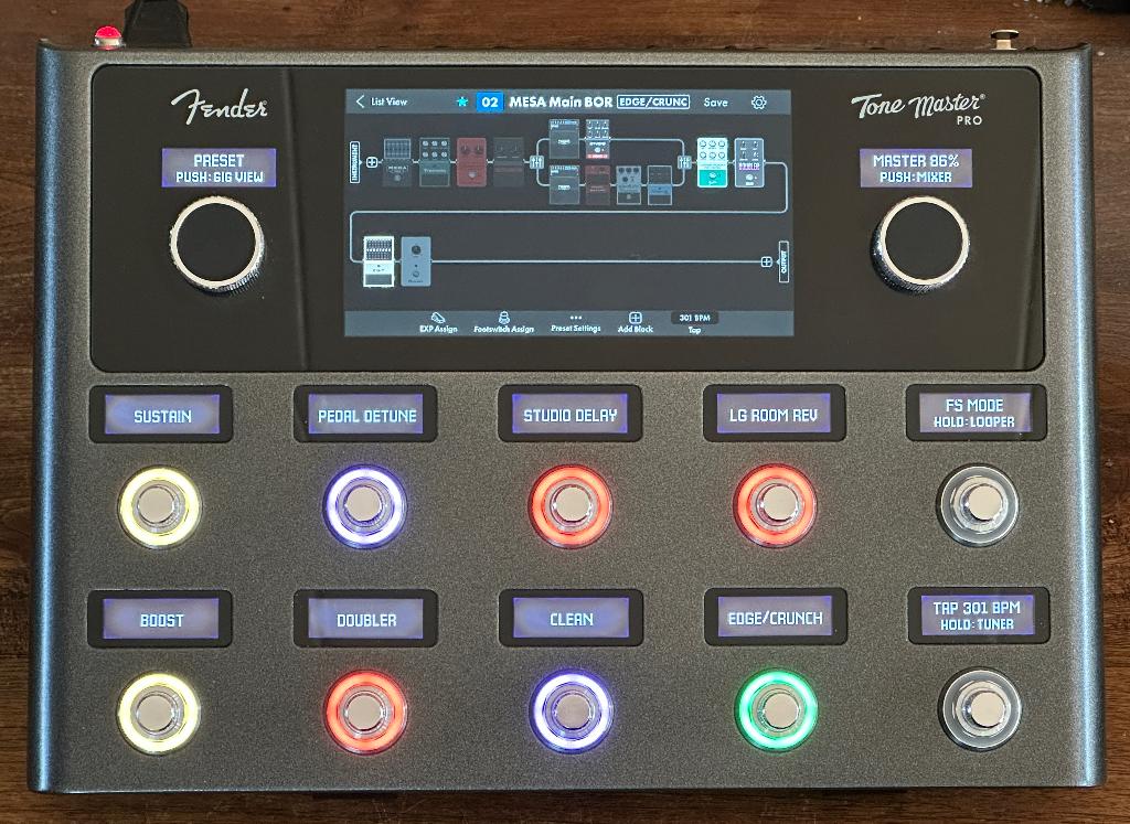 Fender Tone Master Pro, Ophalen, Zo goed als nieuw, Multi-effect