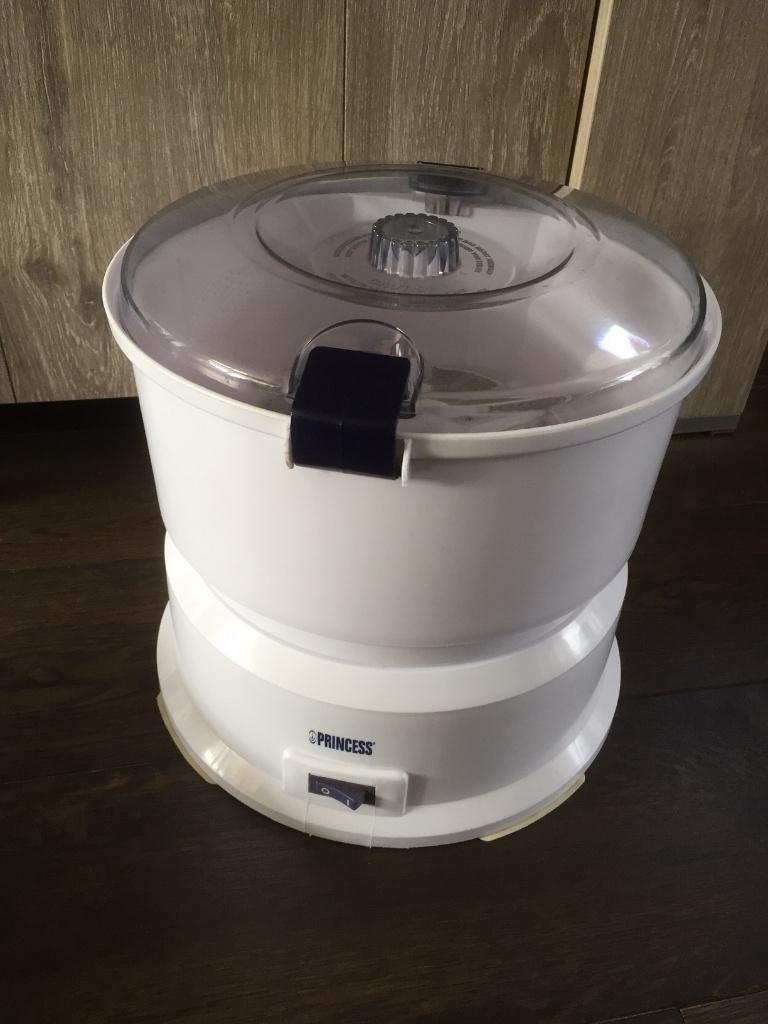 Elektrische aardappelschrapmachine - schrapmachine, Overige typen, Kunststof, Ophalen of Verzenden, Zo goed als nieuw