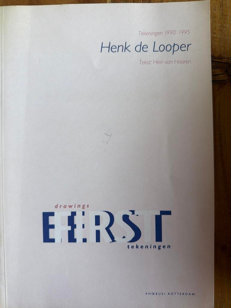 Henk de Looper: Tekeningen 1990-1995 - Kunstboek, Ophalen of Verzenden, Zo goed als nieuw
