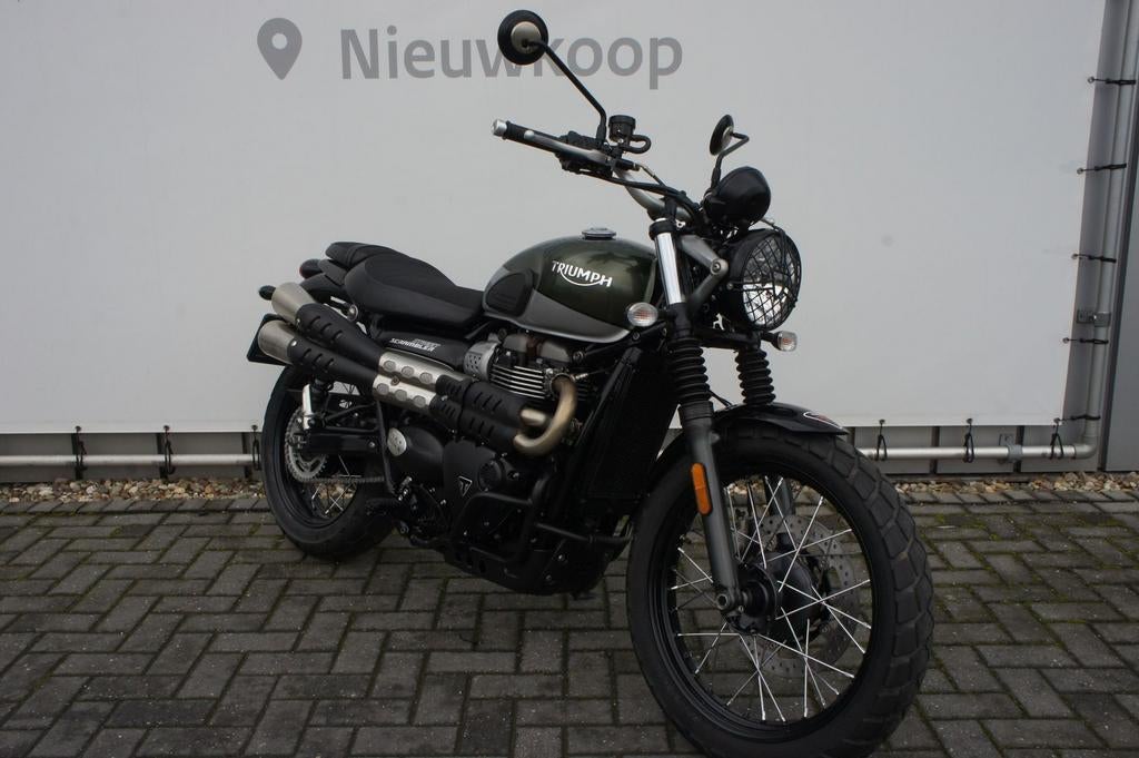 TRIUMPH STREET SCRAMBLER (bj 2021), Motoren, Motoren | Triumph, 2 cilinders, Motorrijbewijs A, Bedrijf, Meer dan 35 kW