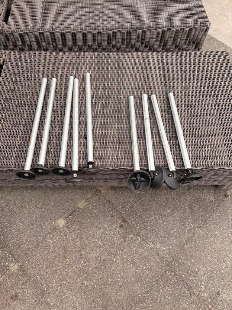 Stelpoten voor viskist, Ophalen of Verzenden, Gebruikt, Overige typen