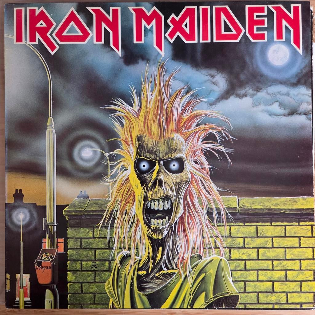 Iron Maiden - Iron Maiden 1980 LP, Cd's en Dvd's, Vinyl | Hardrock en Metal, Ophalen of Verzenden, Gebruikt