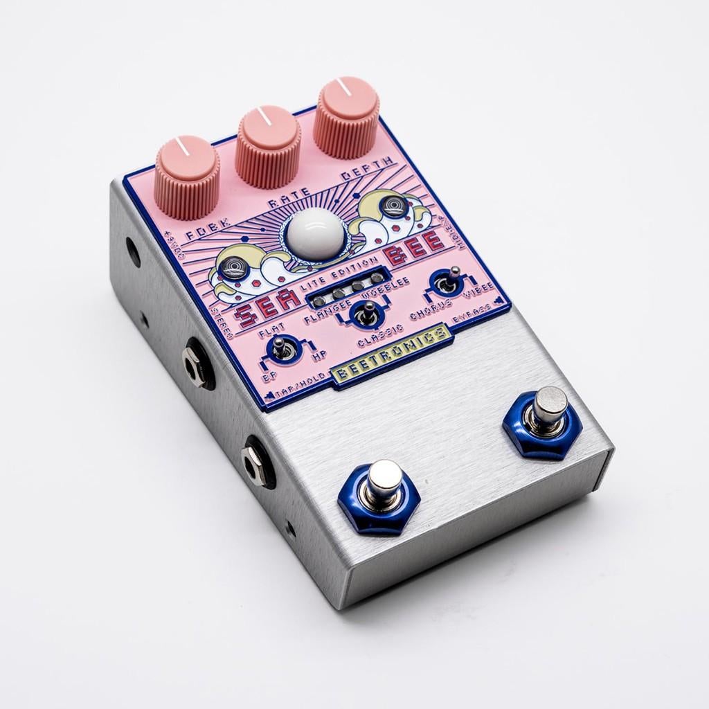 Beetronics Seabee Lite Pink Harmochorus effectpedaal, ., Chorus, Nieuw, Ophalen of Verzenden