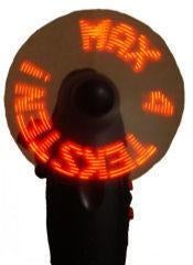 Partij lichtgevende tekst waaiers message fan, Hobby en Vrije tijd, Feestartikelen, Ophalen, Nieuw, Feestartikel