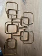 Stijlvol gouden wijnrek van XL-Boom, 5 tot 15 flessen, Ophalen of Verzenden, Zo goed als nieuw, Metaal