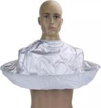 Haaropvangende Kappersmantel Zilverkleurig, Ophalen of Verzenden, Zo goed als nieuw, Overige typen