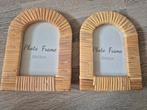 2 Rotan fotolijstjes nieuw, Ophalen of Verzenden, Nieuw