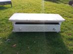 Brocante wandconsole met lade, Ophalen