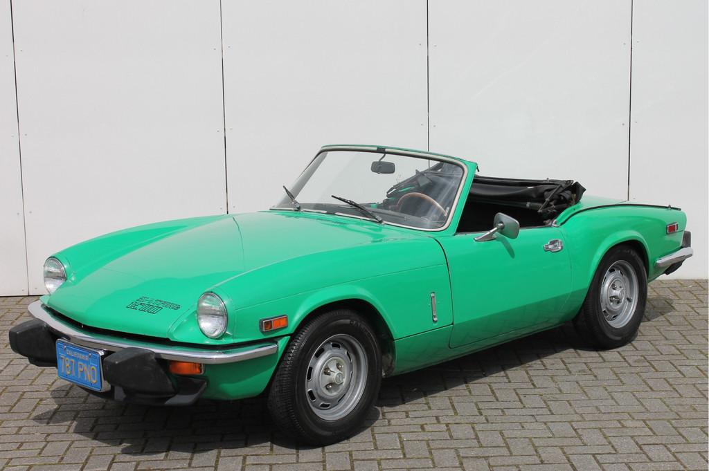 Triumph Spitfire 1500 Overdrive (bj 1976), Gebruikt, 4 cilinders, Cabriolet, Bedrijf
