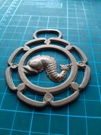 vintage messing Horse brass Paardenmedaillon afb. Vis, Ophalen of Verzenden, Overige materialen, Nederland