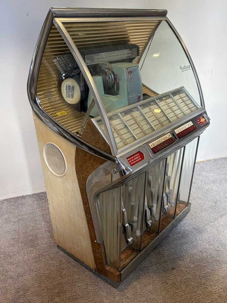 Seeburg hf100r, origineel  2850,- euro, Ophalen of Verzenden, Gebruikt, 1950 tot 1960, Seeburg