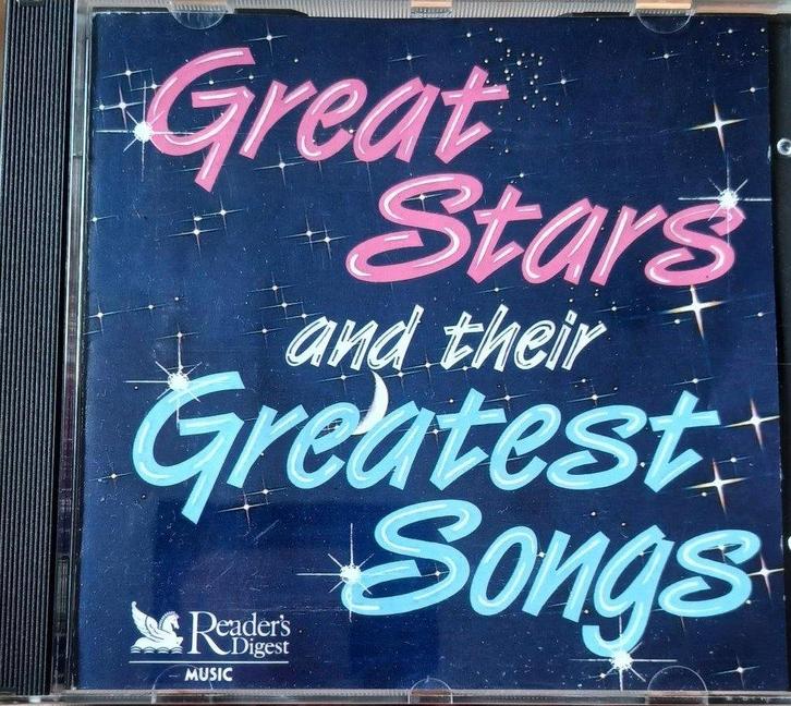 5 - CD'S- Great Stars and Their Greatest Songs + Boekje, Cd's en Dvd's, Cd's | Overige Cd's, Zo goed als nieuw, Boxset, Ophalen of Verzenden