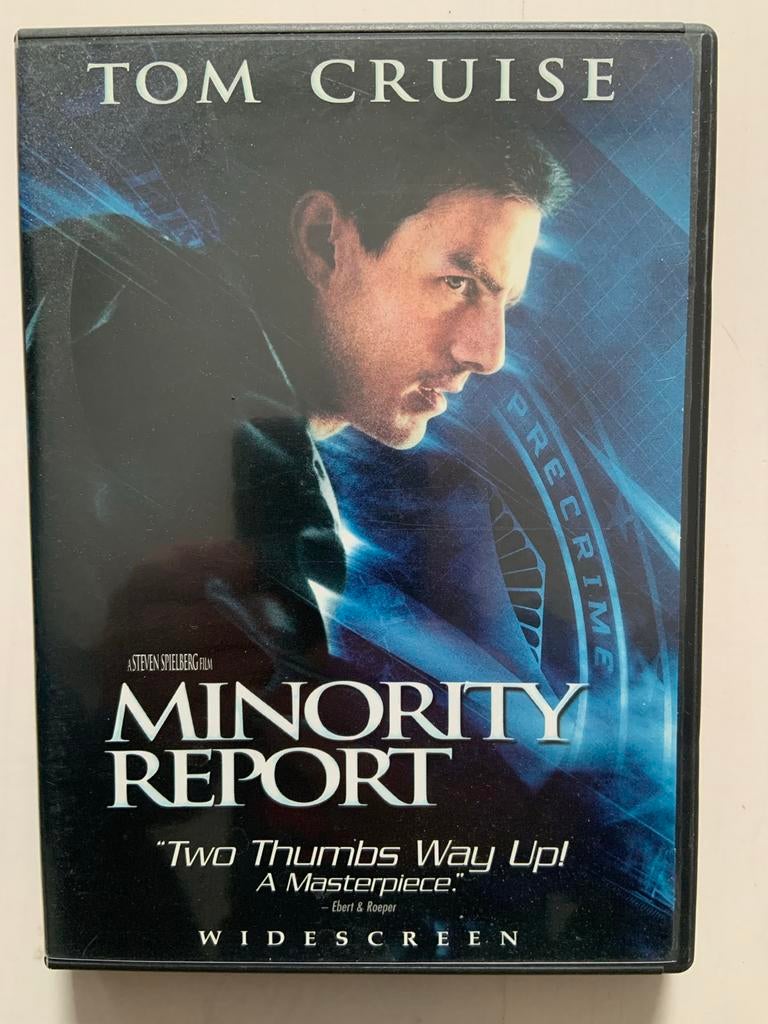 DVD Minority Report, Vanaf 12 jaar, Ophalen of Verzenden, Gebruikt, Actiethriller