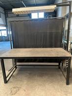 Lastafel 200cmx100cmxH87, Doe-het-zelf en Verbouw, Werkbanken, Ophalen, Gebruikt