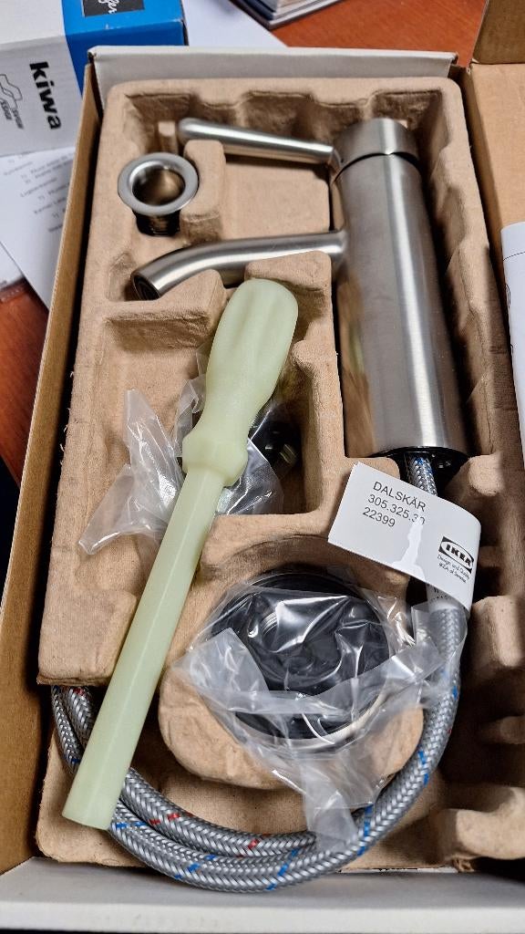 Badkamer kraan Dalskar Ikea, Ophalen, Minder dan 50 cm, Overige typen, Nieuw