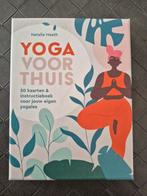 Yoga voor thuis - NIEUW - kaarten + instructieboek voor yoga, Ophalen of Verzenden, Nieuw