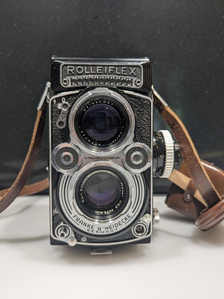 Rolleiflex 3.5F analoge camera, Ophalen of Verzenden, Compact, Overige Merken