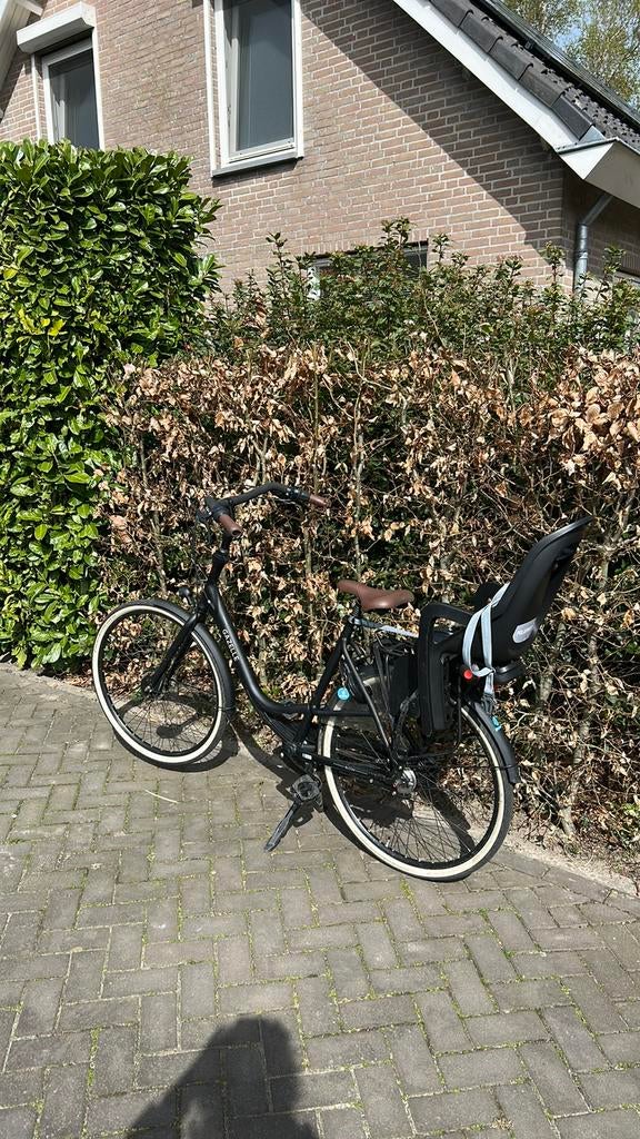 Gazelle bloom, Fietsen en Brommers, Fietsen | Dames | Moederfietsen, Ophalen, 2 zitjes, Zo goed als nieuw, Versnellingen