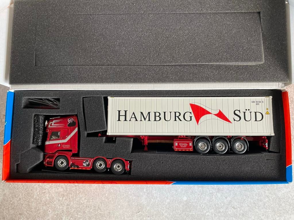 Tekno Weeda Penoza, Hobby en Vrije tijd, Modelauto's | 1:50, Ophalen of Verzenden, Zo goed als nieuw, Bus of Vrachtwagen, Tekno