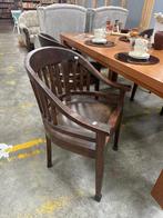 4 stoelen hout/leer MP140 WD-028, Ophalen, Bruin, Hout, Vier