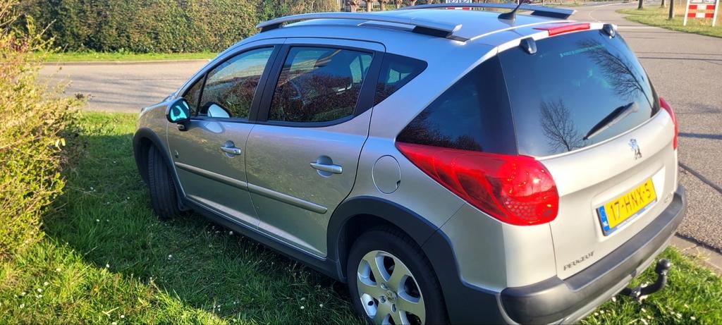Peugeot 207 1.6 16V SW Outdoor 2009 Grijs, Auto's, Peugeot, Particulier, Benzine, C, Stationwagon, Handgeschakeld, Origineel Nederlands