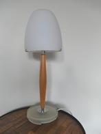 Ikea Skuta B9805 paddenstoellamp mushroom lamp hout melkglas, Space age / Japandi / Minimalistisch, Ophalen of Verzenden, Zo goed als nieuw