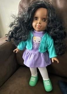 Donkere Best friend doll, Ophalen, Zo goed als nieuw, Overige typen