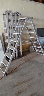 Aluminium trappen, Doe-het-zelf en Verbouw, Ophalen, Gebruikt, Trap, Minder dan 2 meter