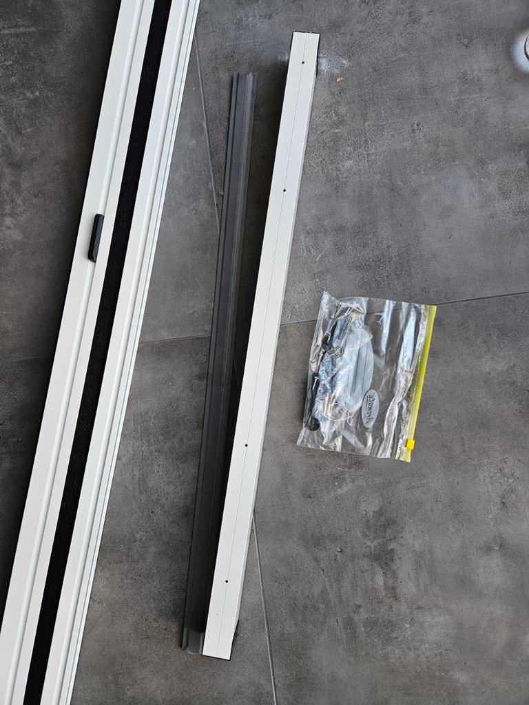 Hordeur plissé s900 Bruynzeel 212-215cm, Ophalen, Zo goed als nieuw, 250 mm of meer